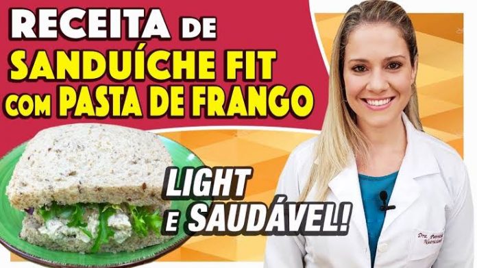 Receita De Sandu Che Fit Com Pasta De Frango Light Saud Vel E Gostoso